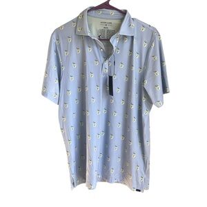 New with Tag Alton lane  Mojito polo performance fabric, golf shirt, size medium